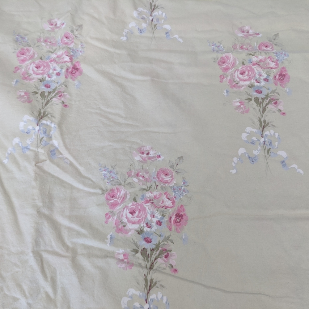 Simply Shabby Chic Duvet Cover Pillow Sham Cover Floral Pattern King Size